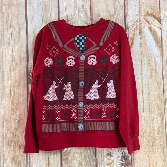 💙Star Wars Christmas Sweatshirt Size M